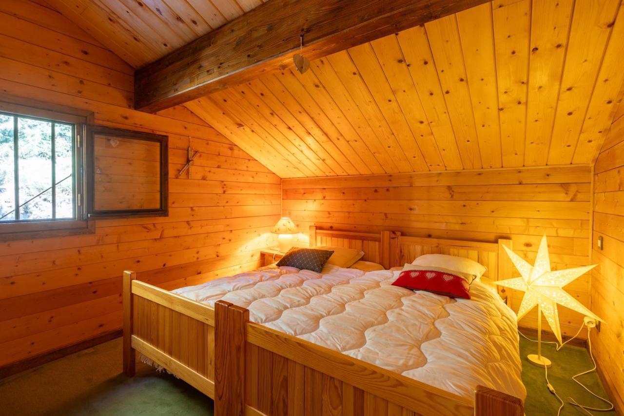 Chalet Les Tilleuls - Jolie Vue Montagne Et Lac Лез-Анґль Екстер'єр фото