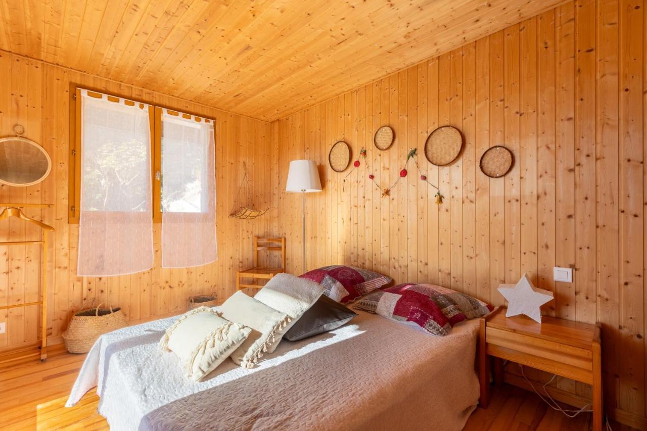 Chalet Les Tilleuls - Jolie Vue Montagne Et Lac Лез-Анґль Екстер'єр фото